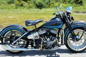 1942 Harley-Davidson WLA, Blue color for sale