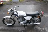 1969 Kawasaki H1 IN White RESTORED for sale