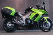 11/11 Kawasaki ZX 1000 HBF ABS Z1000 SX TOURING WITH COLOUR MATCHED LUGGAGE for sale