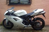 2009 Ducati 1198 White, 59 REG Only 3329 Miles ,ONE OWNER ,NEW BELTS TODAY @LOOK for sale