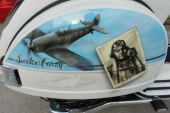 2013 Vespa PX 125 brand new airbrushed  limited special edition Flight of Honour for sale