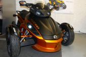 Can Am Spyder RS-S SE5 Trike. Ride on a car licence. Can-Am canam for sale