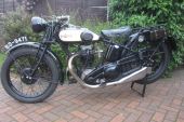 1930 Raleigh 500 Twin Port OHV Vintage Motorcycle Classic Bike for sale
