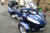 CAN-AM SPYDER RT BLUE Trike 2010 One Owner 9400 miles for sale