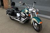 2009 Harley-Davidson FLSTC HERITAGE SOFTAIL CL GREEN/White for sale