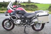 2012 BMW R 1200 GS Adventure TU. RED...  WITH  BMW PANNIERS   ( just serviced ) for sale