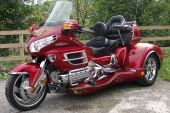 2003 Honda GL 1800 GOLDWING A-3 CSC TRIKE CONVERSION RED WITH CUSTOM GRAPHICS for sale