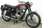 Triumph THUNDERBIRD 1961  650cc  TR6 LOOKALIKE MATCHING NUMBERS for sale