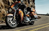 Harley-Davidson FLHTCUL Electra Glide Ultra Classic Low 2015 Orange - motorbike wallpaper